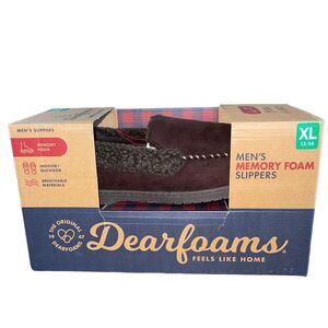 Dearfoams Moccasins Slippers Memory Foam